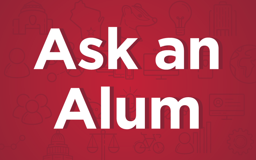 Ask an Alum graphic Ask an Alum graphic