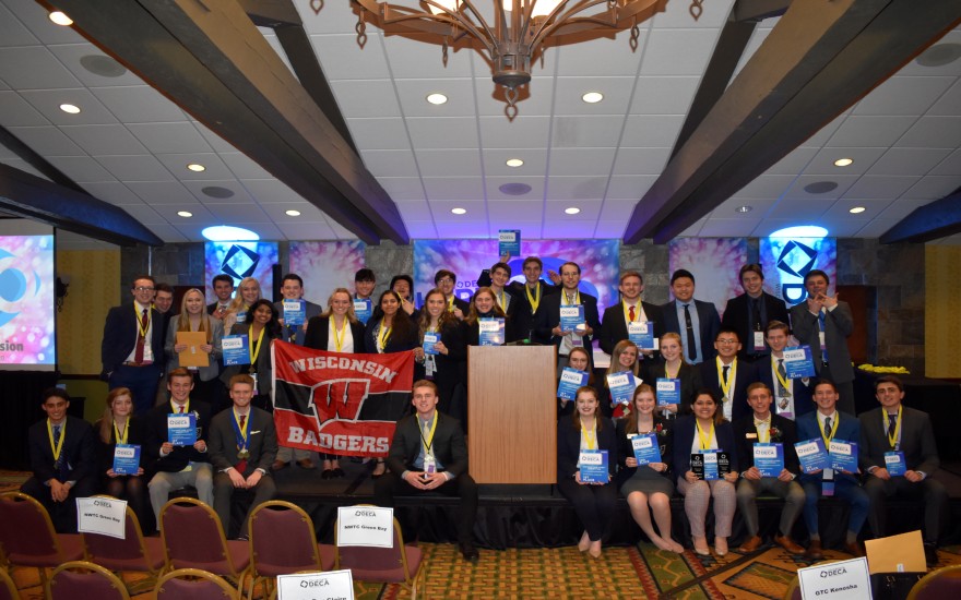 UWMadison DECA Dominates State Conference Wisconsin School of