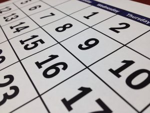 generic calendar